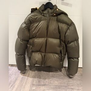 OVO Olive Green Puffer Jacket - Unisex